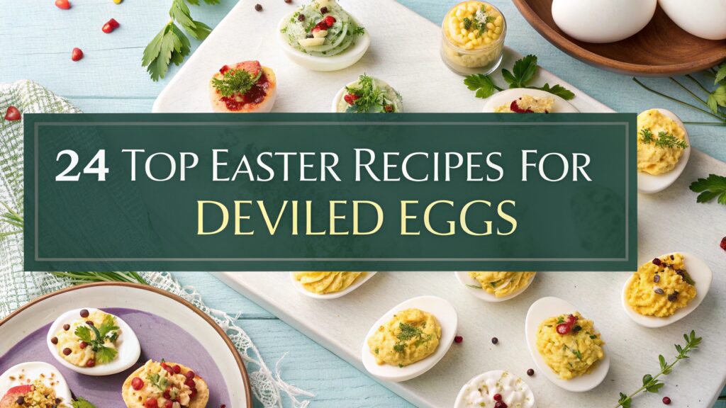 24 Top Easter Recipes for Deviled Eggs