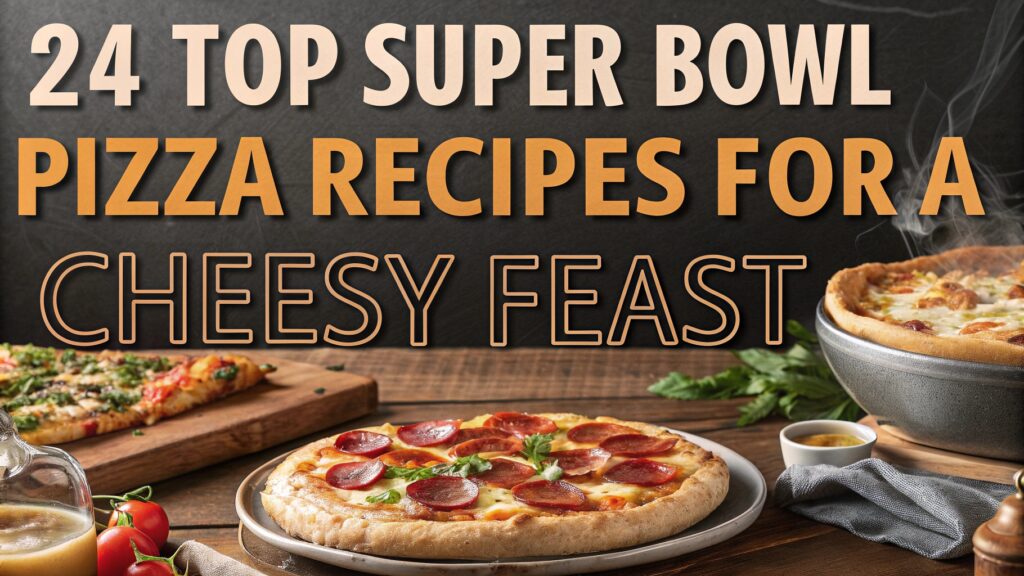 24 Top Super Bowl Pizza Recipes for a Cheesy Feast