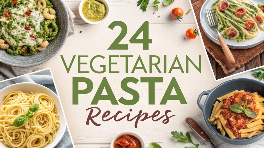 24 Vegetarian Pasta Recipes