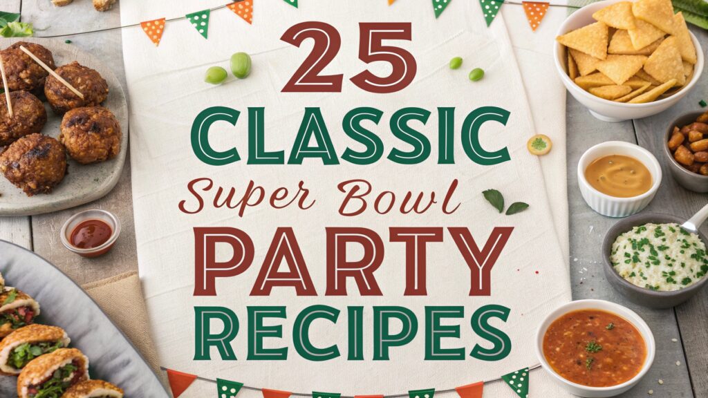 25 Classic Super Bowl Party Recipes