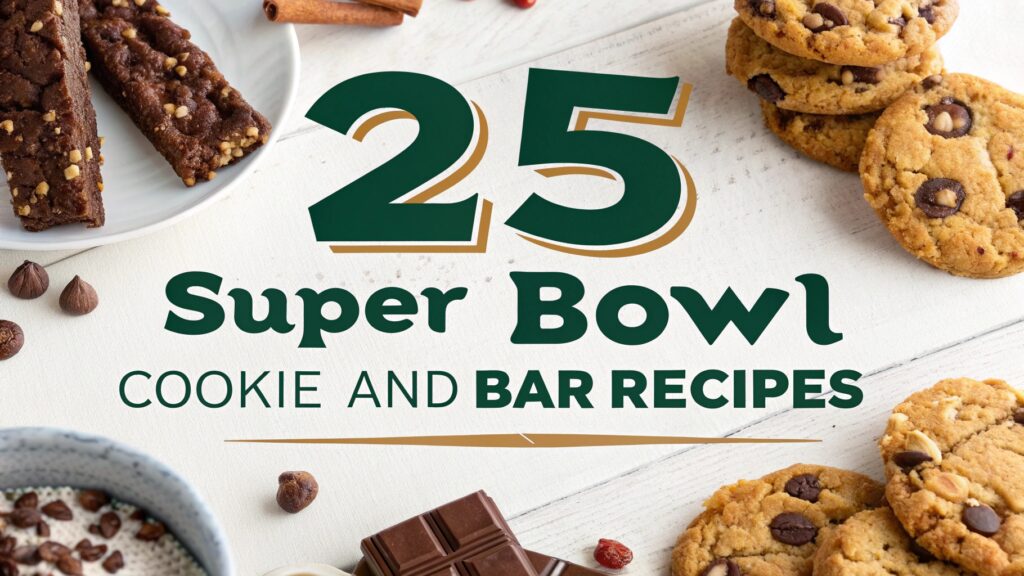 25 Super Bowl Cookie and Bar Recipes