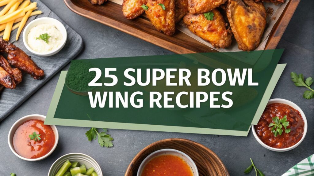 25 Super Bowl Wing Recipes