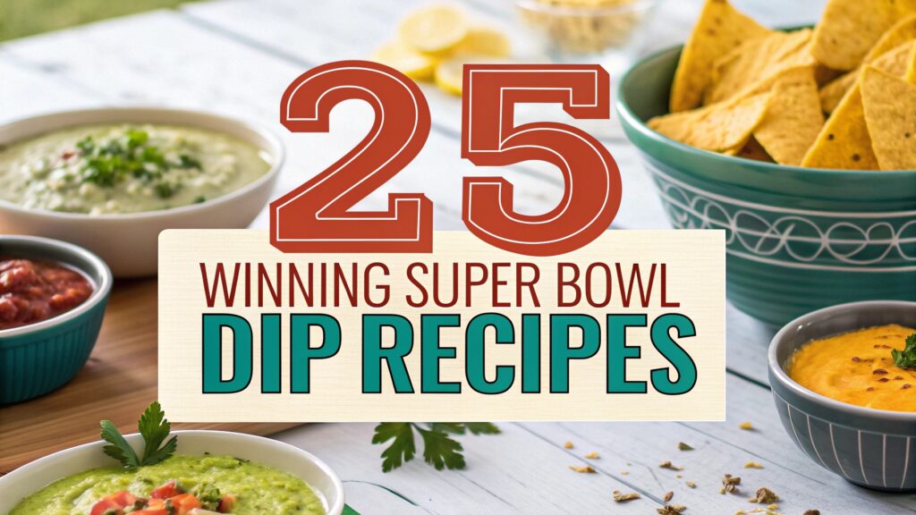 Winning Super Bowl Dip Recipes 