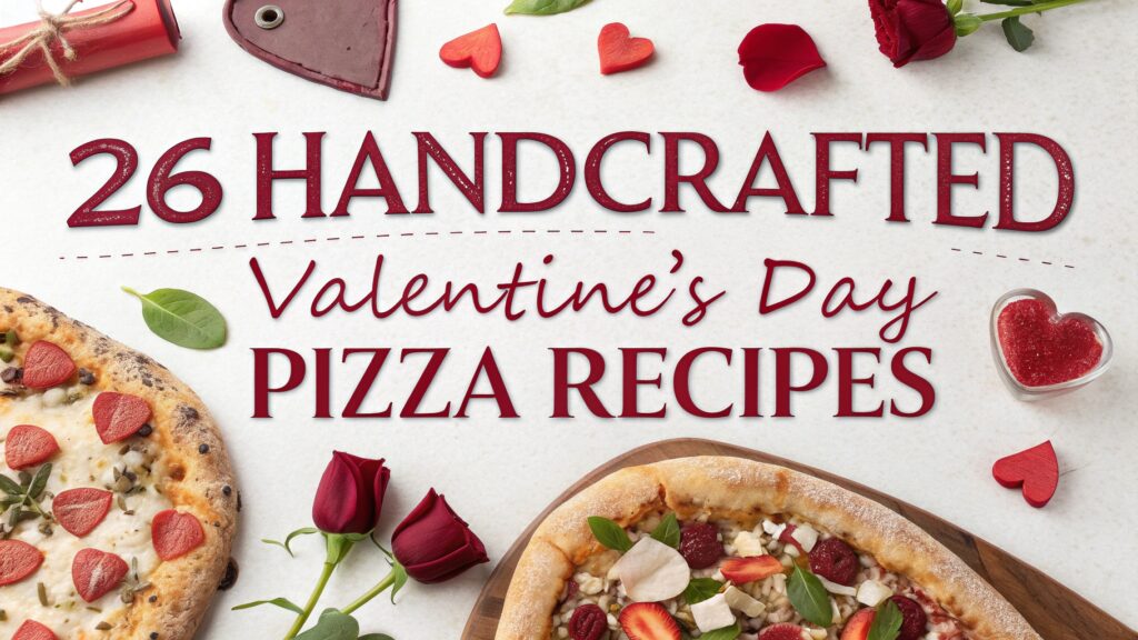 26 Handcrafted Valentine’s Day Pizza Recipes 