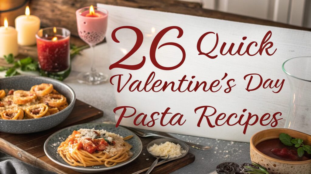 26 Quick Valentine’s Day Pasta Recipes