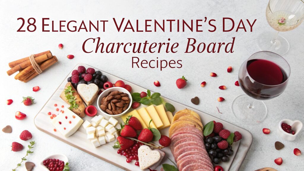 Elegant Valentine's Day Charcuterie Board Recipes