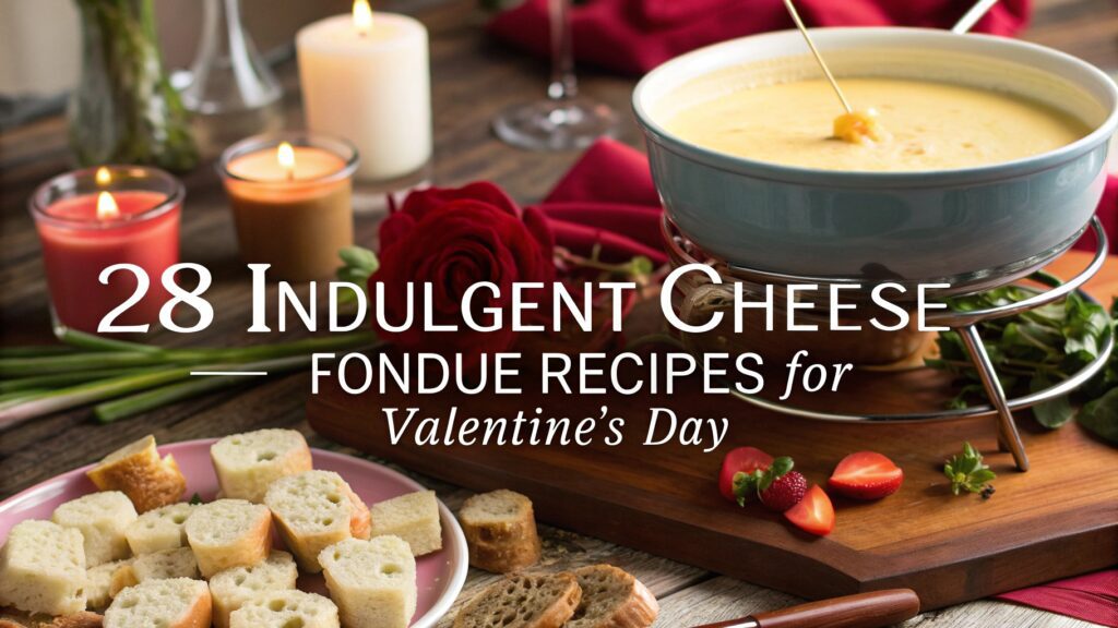 28 Indulgent Cheese Fondue Recipes for Valentine’s Day 