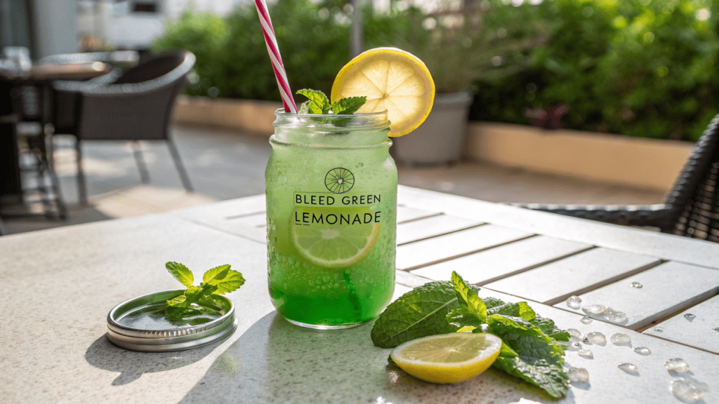 Bleed Green Lemonade Recipe