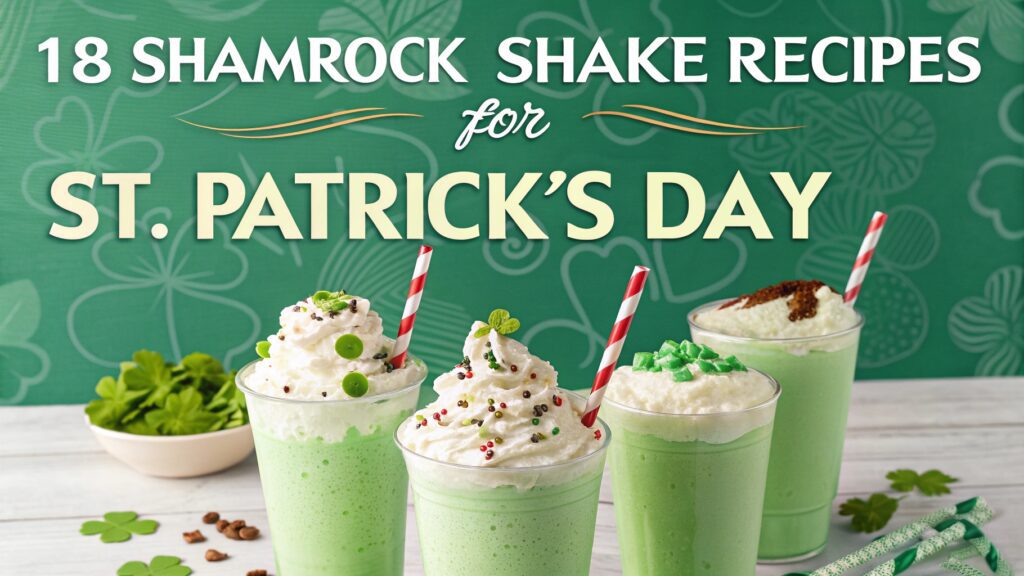 18 Shamrock Shake Recipes 