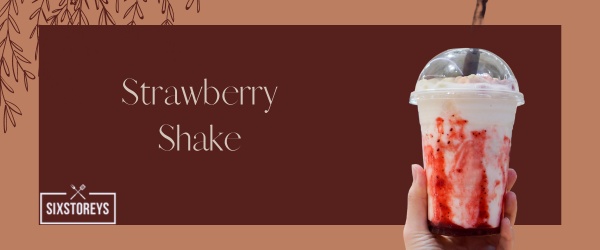 Strawberry Shake - Best Jack in the Box Desserts and Shakes