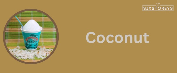 Coconut - Best Snow Cone Flavor