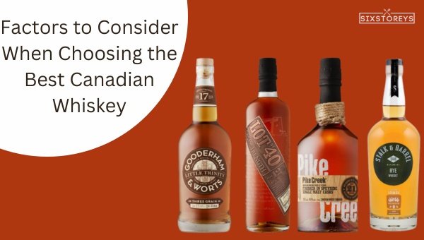 best canadian whisky
