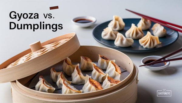 GYOZA VS. Dumplings