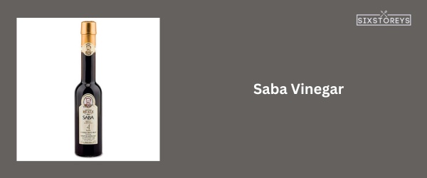 Saba Vinegar - Best Substitute for Black Vinegar in 2024