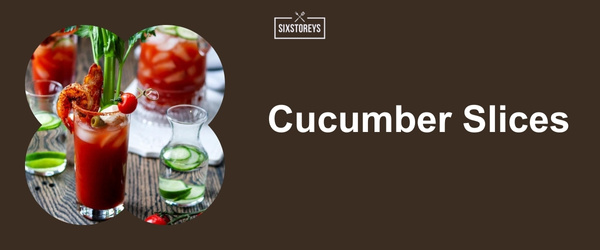 Cucumber Slices - Best Bloody Mary Garnishes for 2024