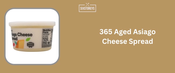 365 Aged Asiago Cheese Spread - Best Spreadable Cheese Brand of 2024