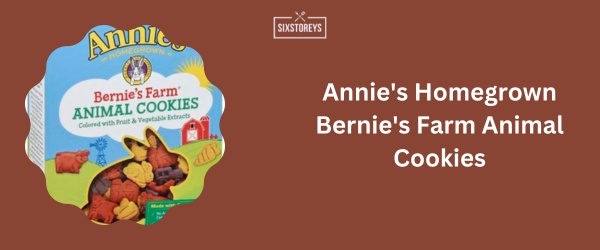 Annie's Homegrown Bernie's Farm Animal Cookies - Best Animal Crackers (2024)