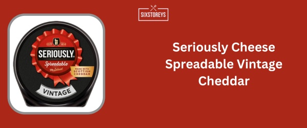 Seriously Cheese Spreadable Vintage Cheddar - Best Spreadable Cheese Brand of 2024