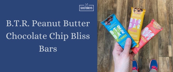 B.T.R. Peanut Butter Chocolate Chip Bliss Bars - Best Protein Bars in 2024