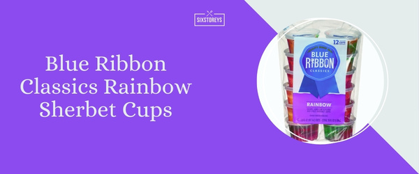 Blue Ribbon Classics Rainbow Sherbet Cups - Best Sherbet of 2024