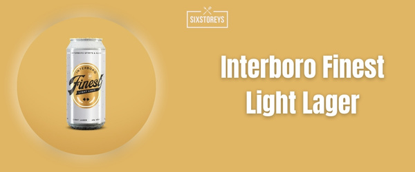 Interboro Finest Light Lager - Best Beer For Michelada (2024)