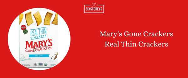 Mary's Gone Crackers Real Thin Crackers - Best Gluten-Free Cracker (2024)