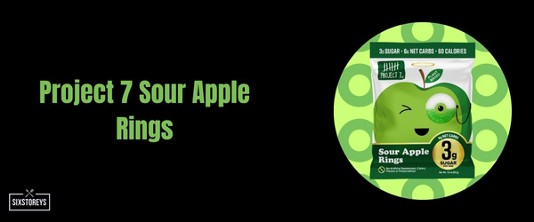 Project 7 Sour Apple Rings - Best Sour Candy of 2024