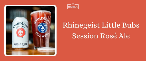 Rhinegeist Little Bubs Session Rosé Ale - Best Summer Beer To Drink in 2024