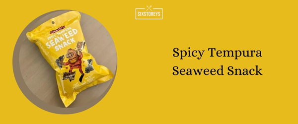 Spicy Tempura Seaweed Snack - Best Trader Joe's Sweet Snacks of 2024