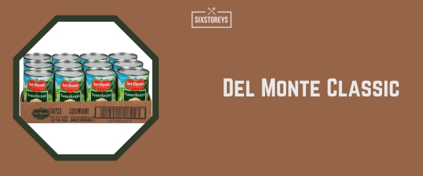 Del Monte Classic - Best Sauerkraut Brand of 2024