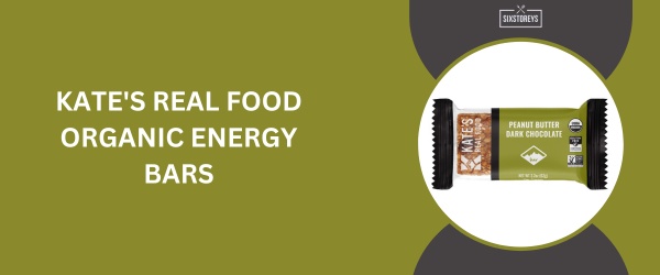 Kate's Real Food Organic Energy Bars - Best Granola Bar of 2024