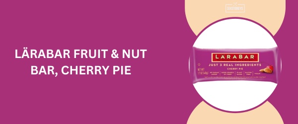 LÄRABAR Fruit & Nut Bar, Cherry Pie - Best Granola Bar of 2024