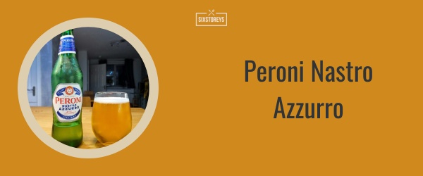 Peroni Nastro Azzurro - Best Lager Beer Brand of 2024