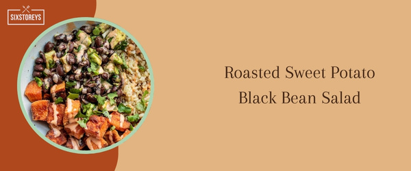 Roasted Sweet Potato Black Bean Salad