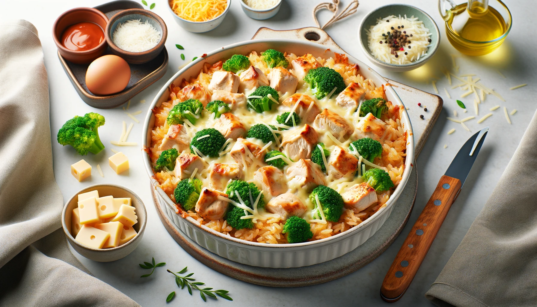 Chicken Broccoli Rice Casserole Recipe