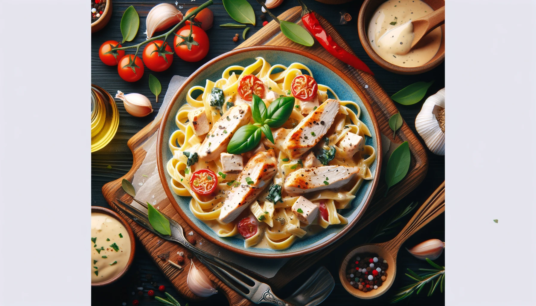 Creamy Chicken Pasta Recipe