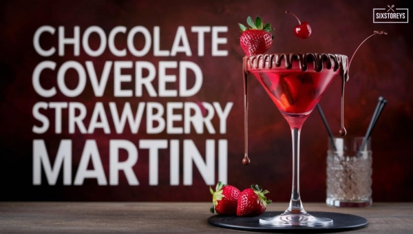 Chocolate Covered Strawberry Martini