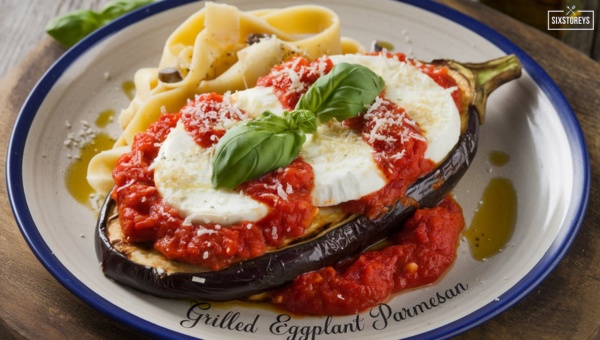 Grilled Eggplant Parmesan