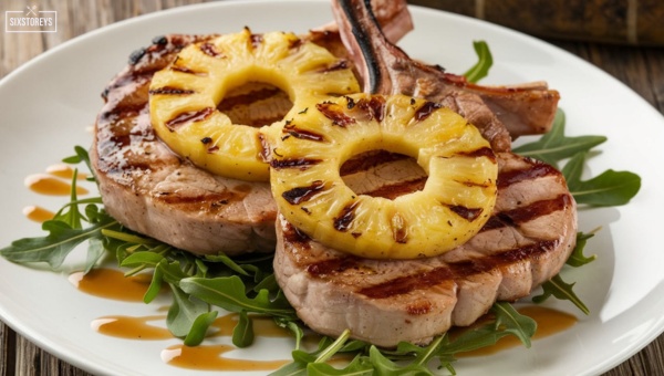 Grilled Pineapple Pork Chops