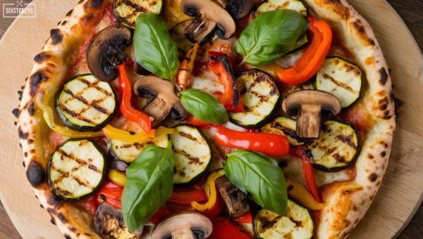 Grilled Veggie Pizza