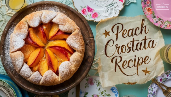 2024 Peach Crostata Recipe: Sweet & Easy Dessert