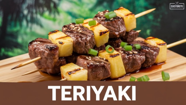 Teriyaki Grilled Beef Kebabs