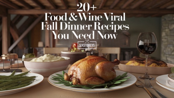 20+ Food & Wine Viral Fall Dinner Recipes You Need Now