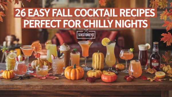 26 Easy Fall Cocktails