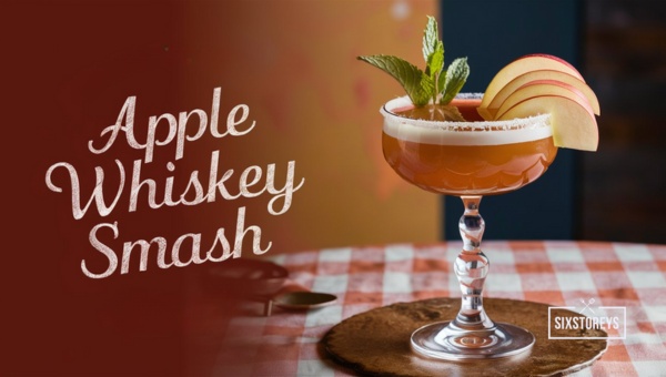 Apple Whiskey Smash Cocktail Recipe