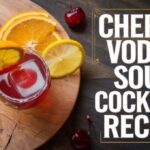 Cherry Vodka Sour Cocktail Recipe