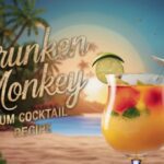Drunken Monkey Rum Cocktail Recipe