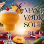 Mango Vodka Sour Cocktail Recipe