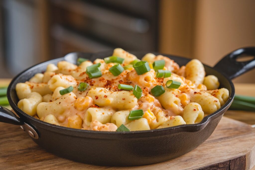 Skillet Gnocchi Mac and Cheese Recipe