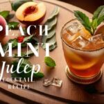 Peach Mint Julep Cocktail Recipe